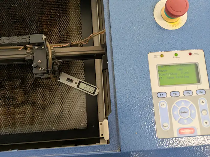 GCC Mercury 3 25 watt laser cutter